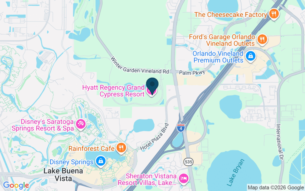 Map of Hyatt Regency Grand Cypress
