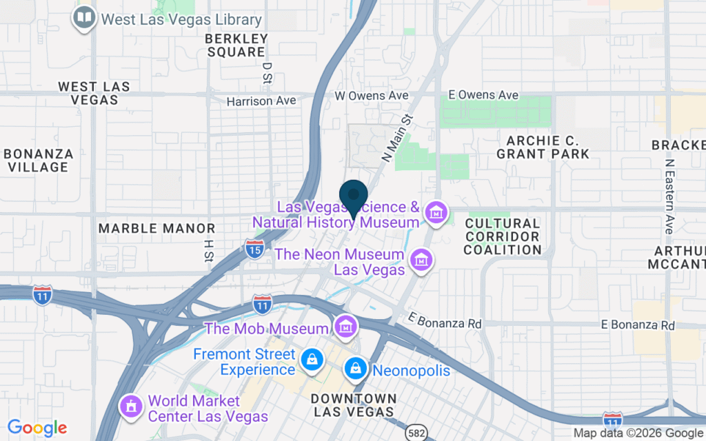 Map of Plaza Hotel & Casino Convention Center