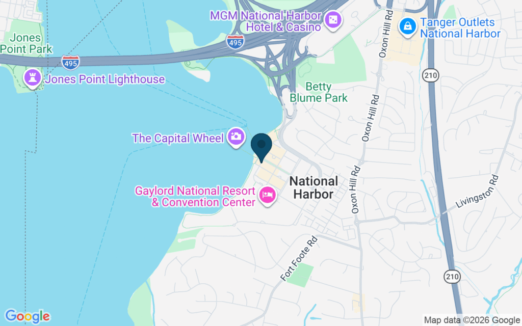 Map of Gaylord National Resort